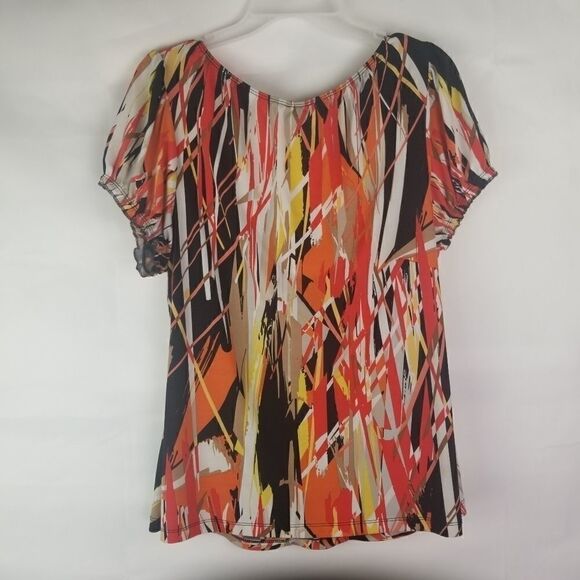 Worthington Stretch Peasant Style Top. Size 1X. - Picture 8 of 8